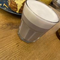 Latte de lavanda   at Delish Vegan Doughnuts in Madrid