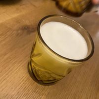 Latte de pistacho   at Delish Vegan Doughnuts in Madrid