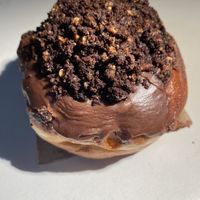 Brownie bomb   at Delish Vegan Doughnuts in Madrid