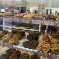 Selection  at Delish Vegan Doughnuts in Madrid
