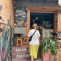   at Naturalia Cafe in Medellin