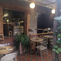 Patio of Naturalia Cafe at Naturalia Cafe in Medellin