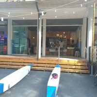 From the outside at Puro & Bio in Ravenna