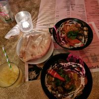 Mixteller - lecker! at Akko Hummus Bar in Leipzig