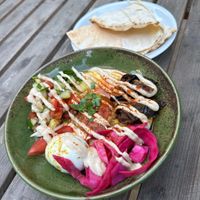   at Akko Hummus Bar in Leipzig