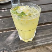 Limetten minz limonade at Akko Hummus Bar in Leipzig