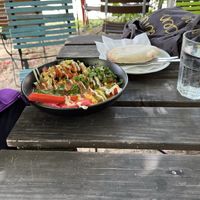 Sabez spezial vegan mit ambiente at Akko Hummus Bar in Leipzig