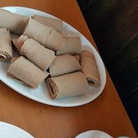 injera bread. very nice at Keren View in North London