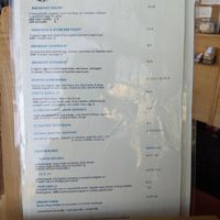 Menu at Blue Scorcher Bakery Cafe in Astoria