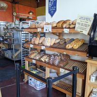 House made bread at Blue Scorcher Bakery Cafe in Astoria