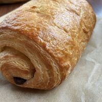 pain au chocolate  at Blue Scorcher Bakery Cafe in Astoria