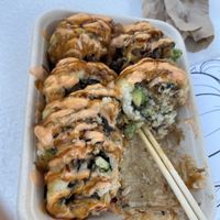 Golden Cali Roll  at Seed Ranger in Ventura