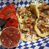 Vegan fish tacos at Seed Ranger in Ventura