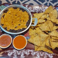 Vegan cheese cheese cheese dip! at Salsa Kitchen - Ruamchok in Chiang Mai