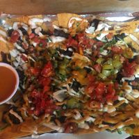 Vegan Nachos at Salsa Kitchen - Ruamchok in Chiang Mai