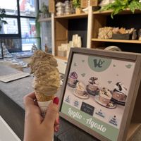   at Gelateria La Romana in Bergamo