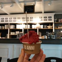 Vegan options  at Gelateria La Romana in Bergamo