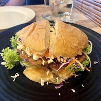  Burger   at Vegan Delights Cafe in Ipoh