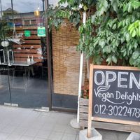 Shop front. at Vegan Delights Cafe in Ipoh