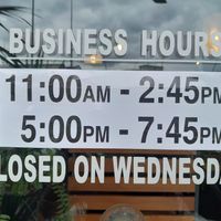 Opening hrs as at 2023-12. at Vegan Delights Cafe in Ipoh