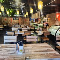 Interior at Vegan Delights Cafe in Ipoh