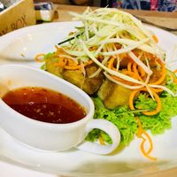 Crispy Tofu With Thai Sauce  at Vegan Delights Cafe in Ipoh