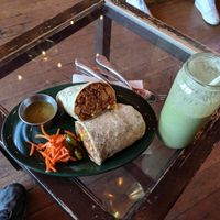 Half Pound Vegan Burrito at The Rise in Lander