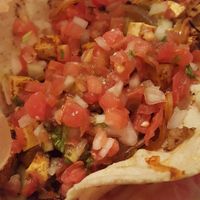 Tofu taco at Tiki Tacos in Kapaa