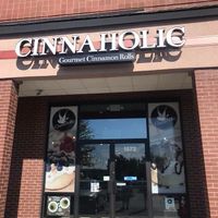 Store front at Cinnaholic in Lancaster
