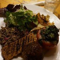 Vegan dish of the day at Bolhoed in Amsterdam