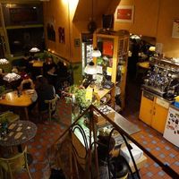 Half the tables were reserved, when we entered (Saturday 6pm). at Bolhoed in Amsterdam