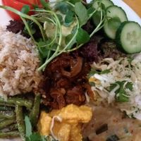 Yammi. Vegan Dish of the day at Bolhoed in Amsterdam