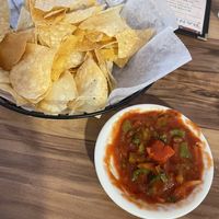 Chips & salsa at Bandanas Mexican Grille in Wildwood Crest