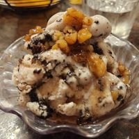 Vegan cookies and cream ice cream at Bandanas Mexican Grille in Wildwood Crest