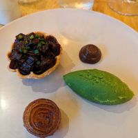 The main course of mushroom bourginion at No. Twelve in Nottingham