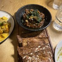 Smoky Aubergine dip   at No. Twelve in Nottingham