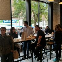 inside 1st day opened! at PLANTA Burger in Toronto