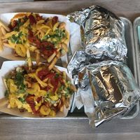 Queso Fries at PLANTA Burger in Toronto