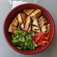 Grilled Tofu Teriyaki Bowl from Asian menu in food court at Whole Foods Market in Henderson