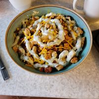 Chicken bacon ranch mac n cheese at Wicked Willow in Stevens Point
