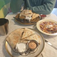 Crunchwrap, Chili, and Quesadilla at Wicked Willow in Stevens Point