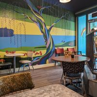 Inside the restaurant at Wicked Willow in Stevens Point