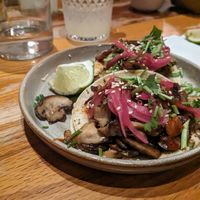 Mushroom tacos at Canteen in Madison
