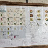 Drink menu  at Medel Deli  in Tokyo