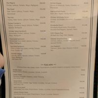 Menu at The Stew Pot in Snowmass Village