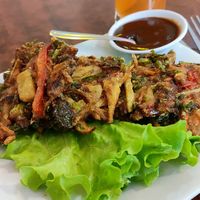 Galettes de légumes variés at Bodhi Vegan in Paris