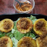 Vietnamese pancakes at Bodhi Vegan in Paris