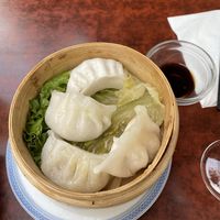 Dumplings at Bodhi Vegan in Paris