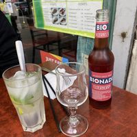 Fresh Lemonade at Bodhi Vegan in Paris