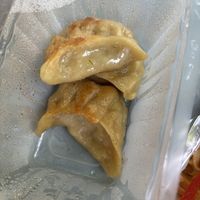 roasted dumplings at Bodhi Vegan in Paris